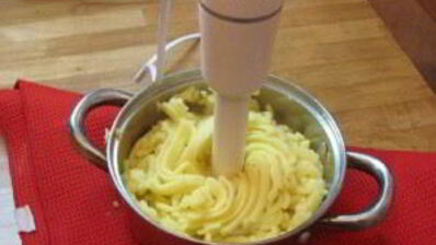 картофельное пюре в блендере