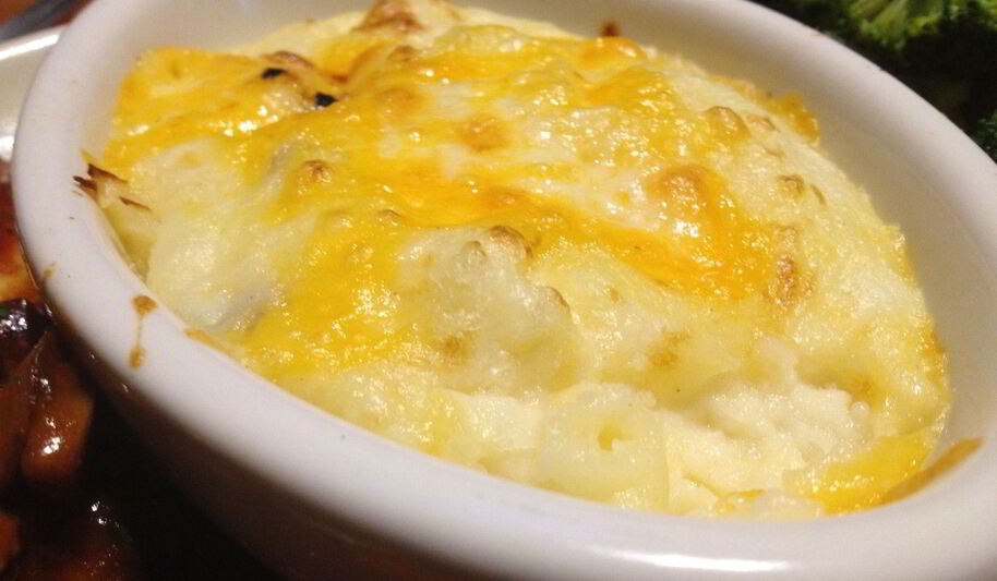 Рецепт картофельного пюре запеченного с сыром