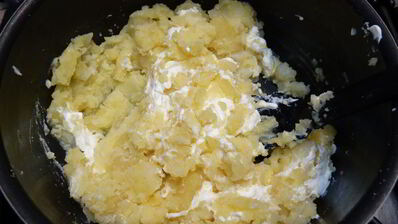 картофельное пюре запеченное в духовке