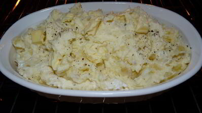 картофельное пюре запеченное в духовке