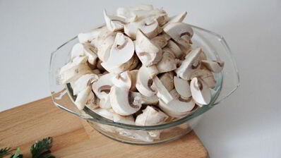 картофельные ньокки с грибами