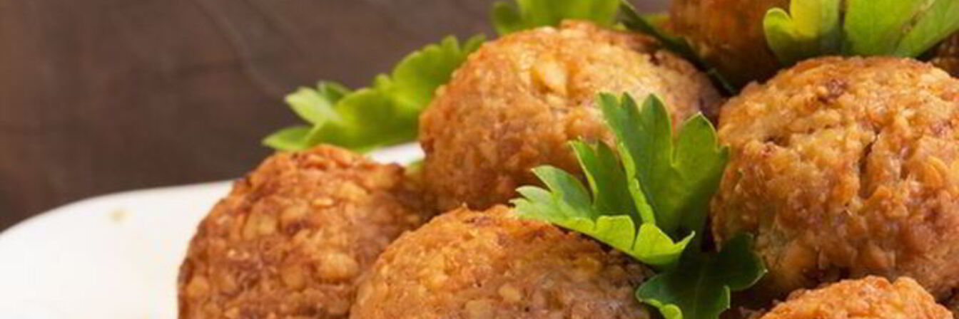 Фалафель с овсяными хлопьями