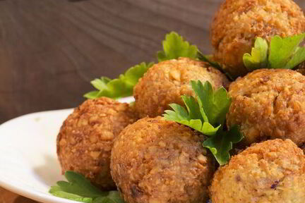 Фалафель с овсяными хлопьями