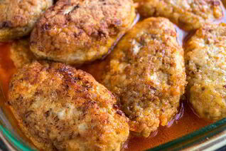 Гречаники в соусе