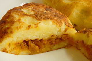 Картофельные котлеты с капустой