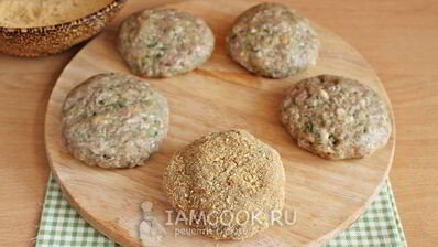 котлеты из фарша говядины и свинины