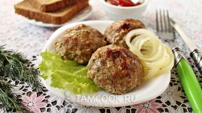 котлеты из фарша говядины и свинины