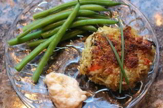 Котлеты из крабовых палочек