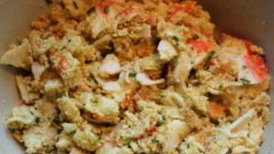 котлеты из крабовых палочек