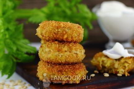 Котлеты из перловки