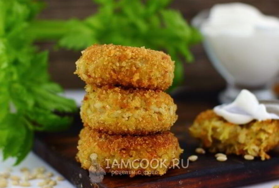 Котлеты из перловки