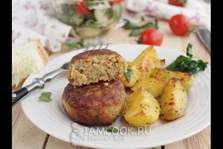 Котлеты из речного окуня