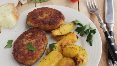 котлеты из речного окуня