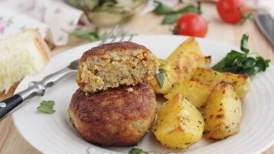 котлеты из речного окуня