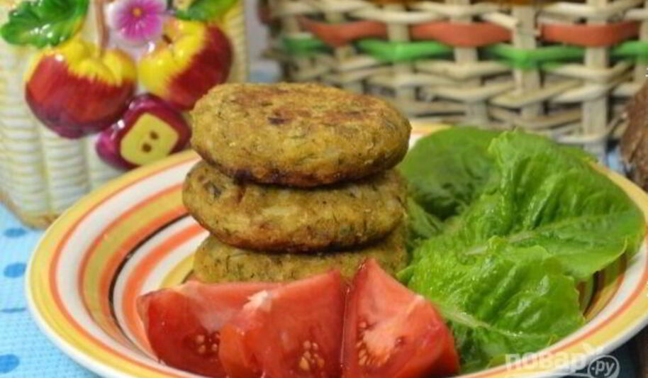 Рецепт котлет из риса и фасоли