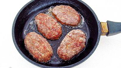 котлеты из свинины с печенью