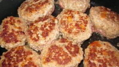 котлеты с грибами