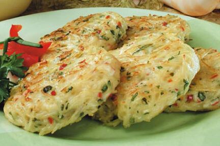 Котлеты с крабовыми палочками