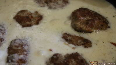 котлеты в молочном соусе