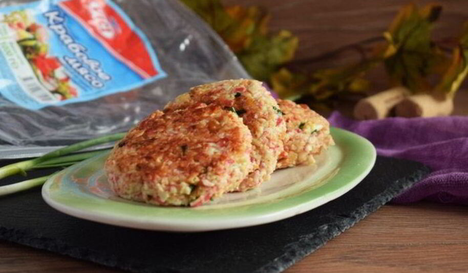 Рецепт крабовых котлеток
