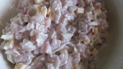 куриные котлетки с сыром