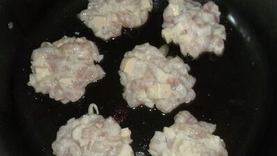 куриные котлетки с сыром