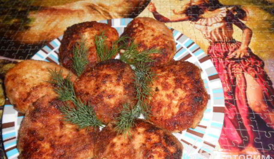 Рецепт куриных котлет с творогом