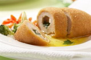 Куриные котлеты с зеленью