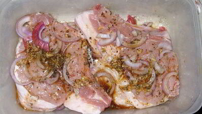 натуральные котлеты на косточке в специях