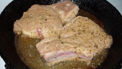 натуральные котлеты на косточке в специях