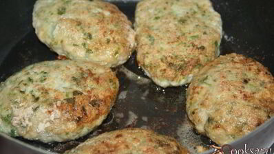 пышные свиные котлетки в рисовой муке