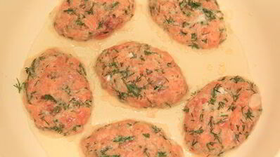 рубленные котлеты из горбуши