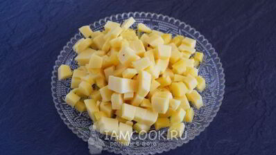 рубленные котлеты из куриной грудки с сыром