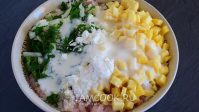 рубленные котлеты из куриной грудки с сыром