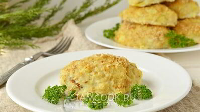 рыбные котлеты в духовке