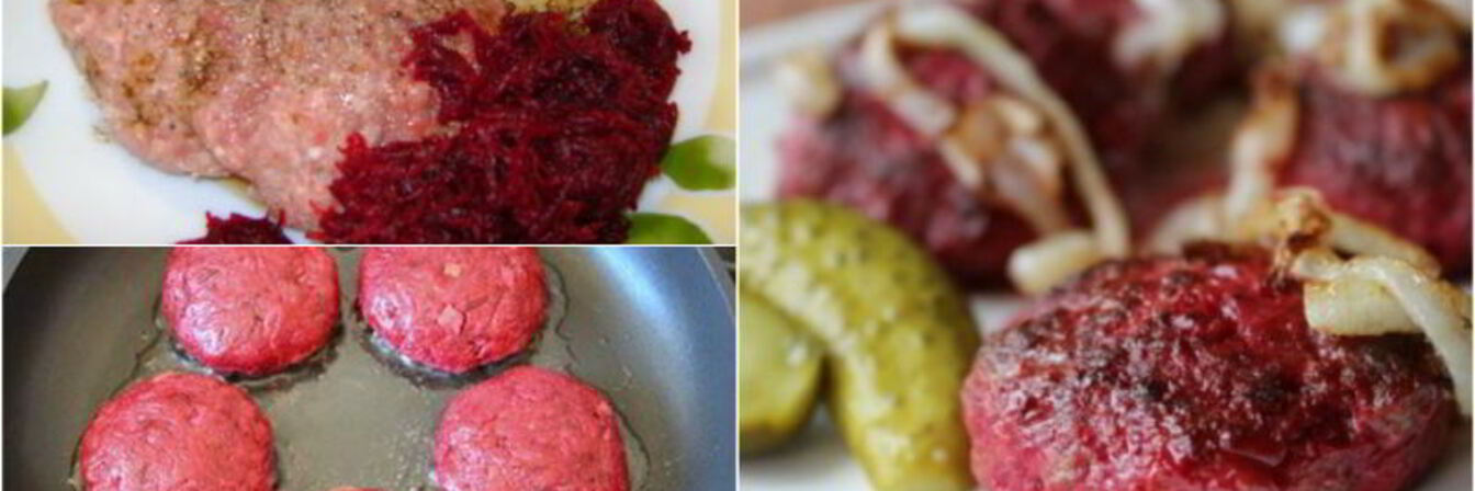 Свекольные котлеты