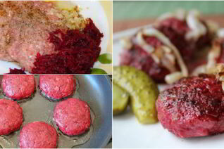 Свекольные котлеты