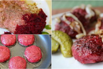 Свекольные котлеты