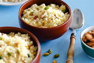 Кускус с орехами в мультиварке