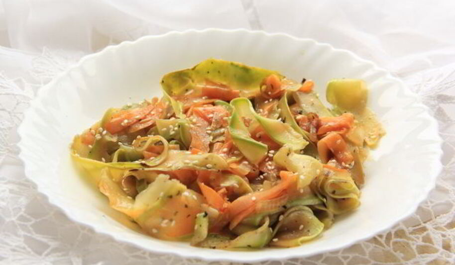 Рецепт лапши из кабачков