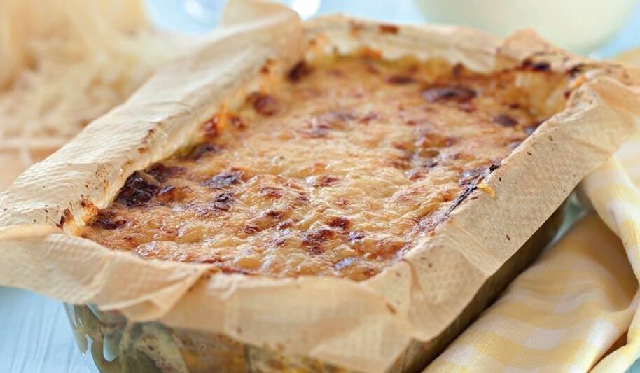 Рецепт капустной лазанья