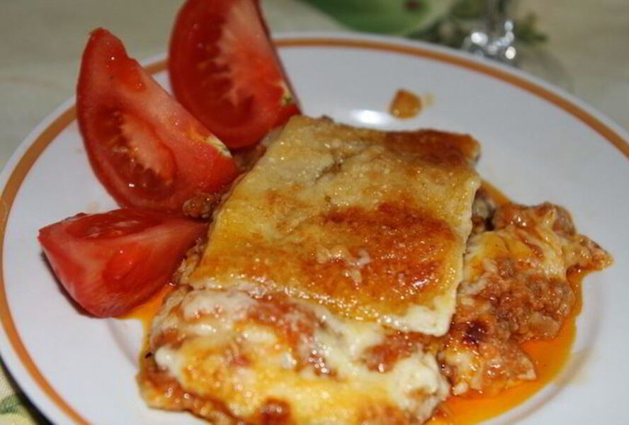 Лазанья болоньезе