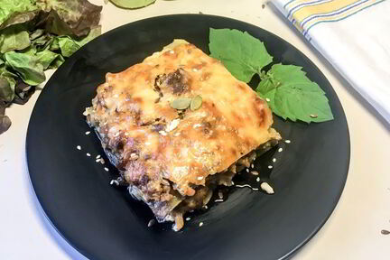 Лазанья из кабачков