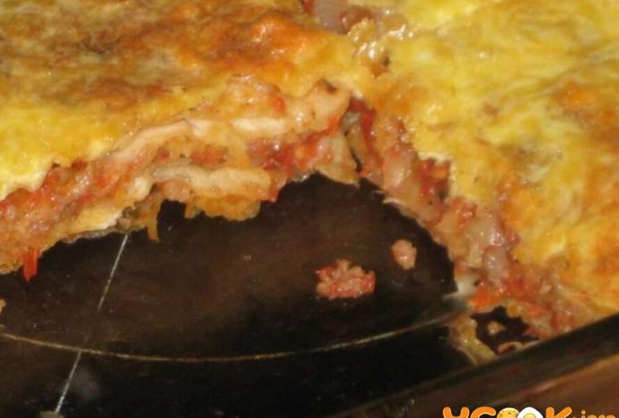 Лазанья из лаваша