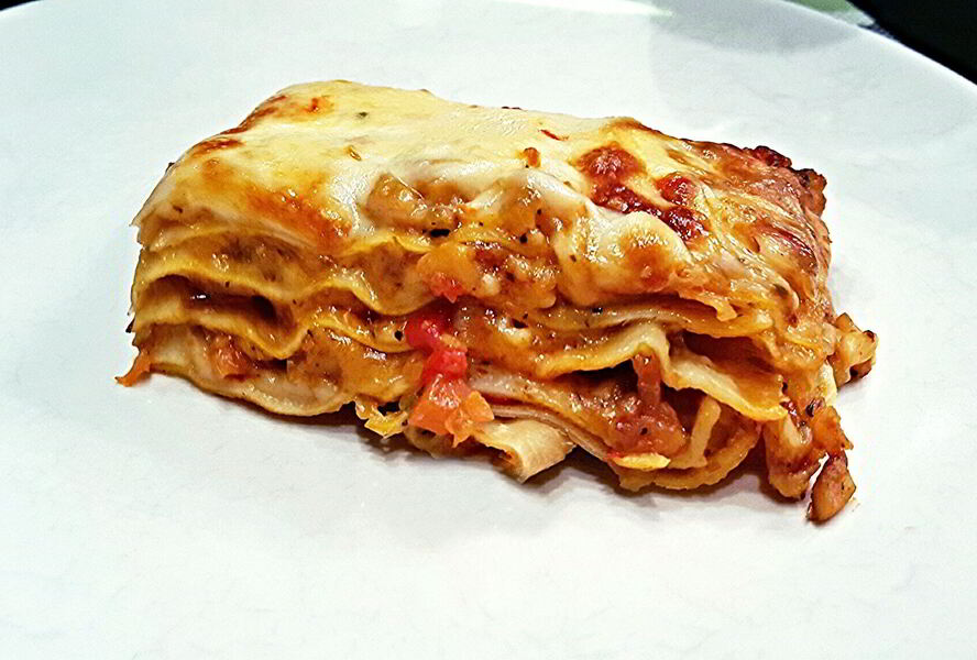 Лазанья с морепродуктами