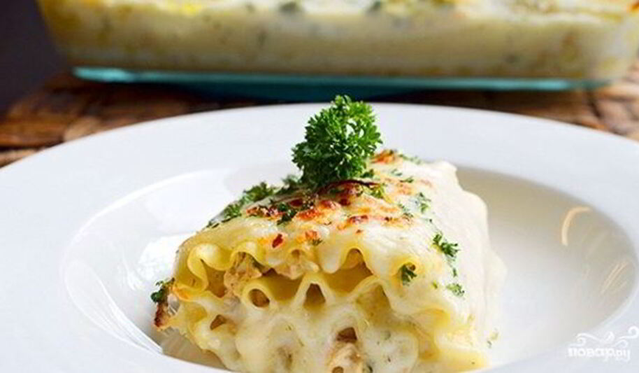 Рецепт лазаний с тунцом