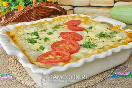 Лазанья вегетарианская