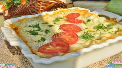 лазанья вегетарианская