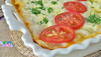 лазанья вегетарианская