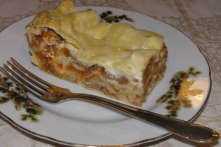 Моя мясная лазанья